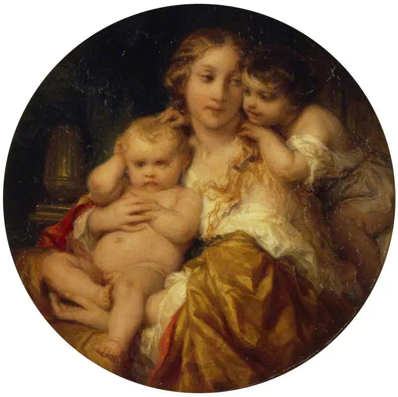 Mor og børn - Paul Delaroche
