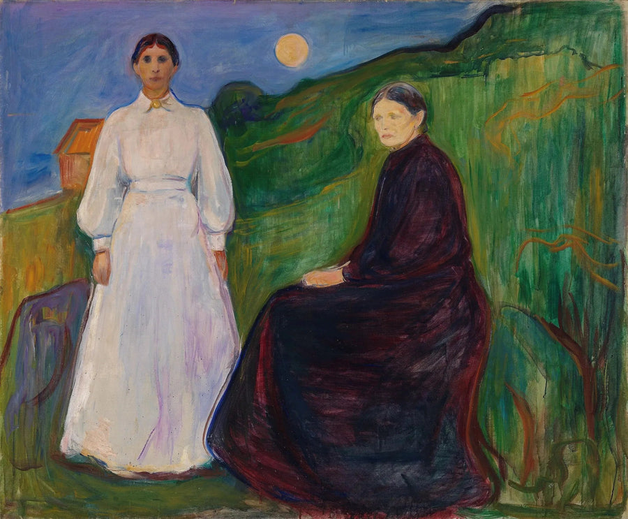 Mor og Datter - Edvard Munch