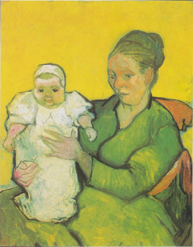 Mor Roulin med sin baby - Vincent van Gogh