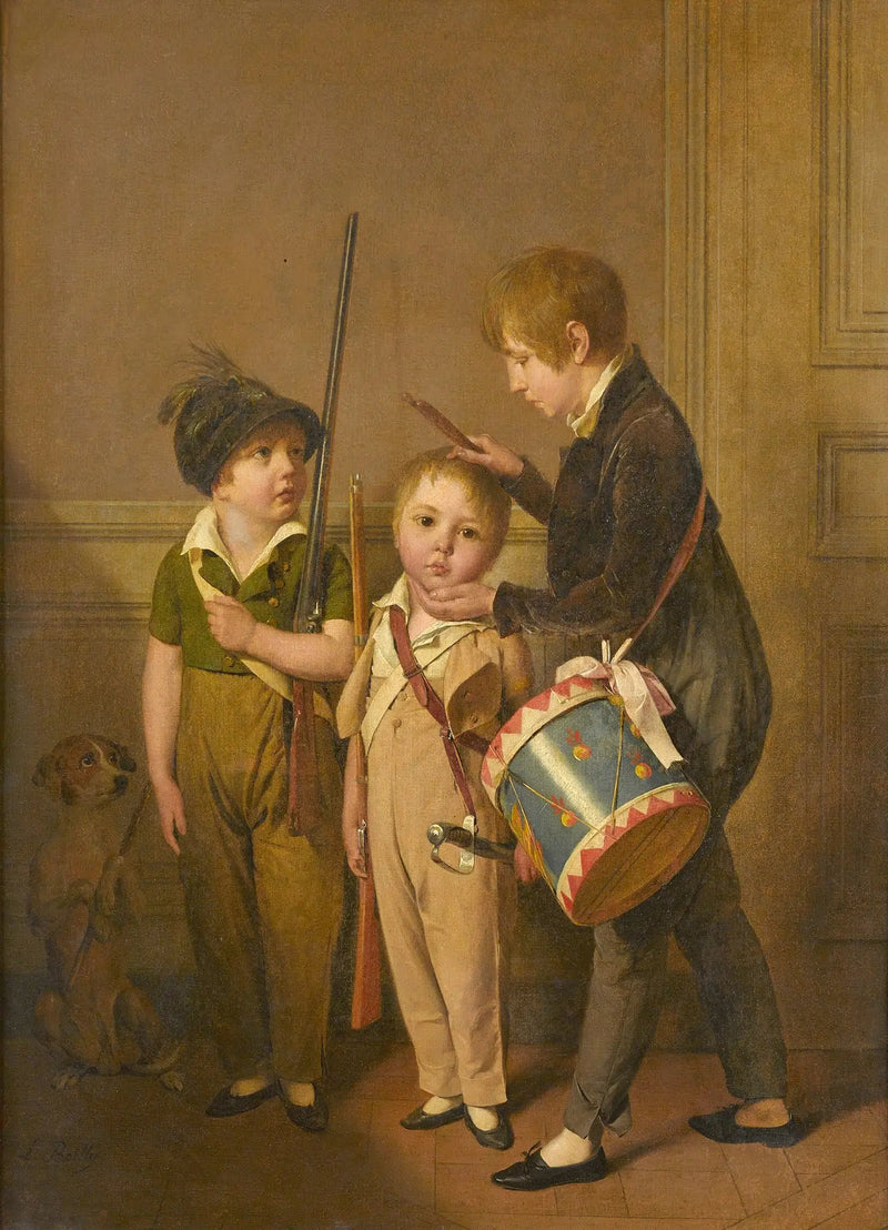 Mine små soldater - Louis-Léopold Boilly