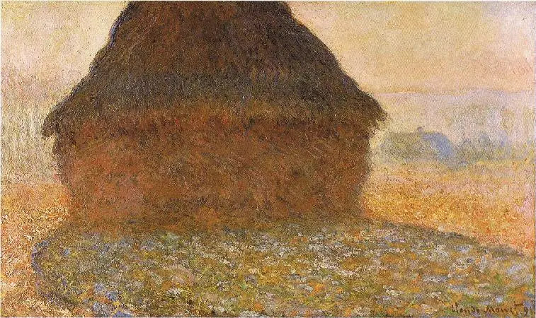 Mølle i solen - Claude Monet