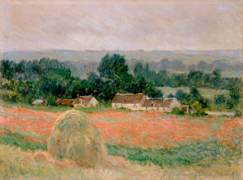 Slibeskive i Giverny W1073 - Claude Monet