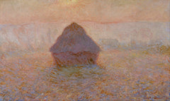 Grindstone, sol i tågen W1286 - Claude Monet