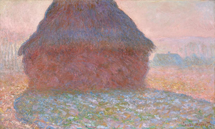 Slibesten i solen W1288, Kunsthaus Zürich - Claude Monet