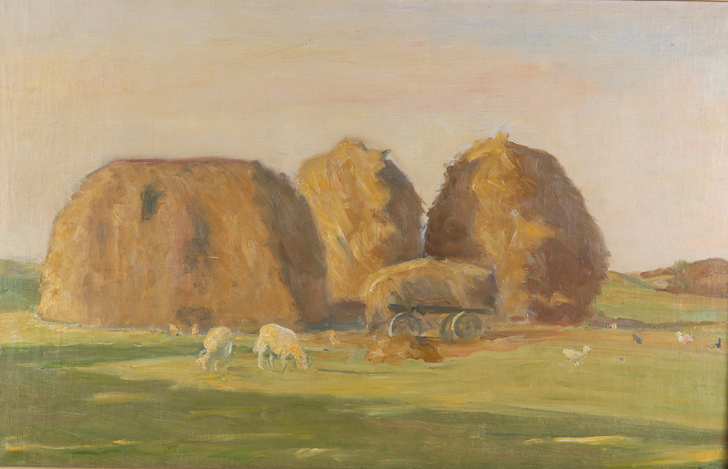 Høstakke. - Michael Peter Ancher