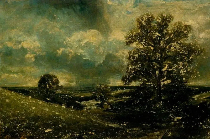 Midi, West End Fields, Hampstead, London (skitse) - John Constable