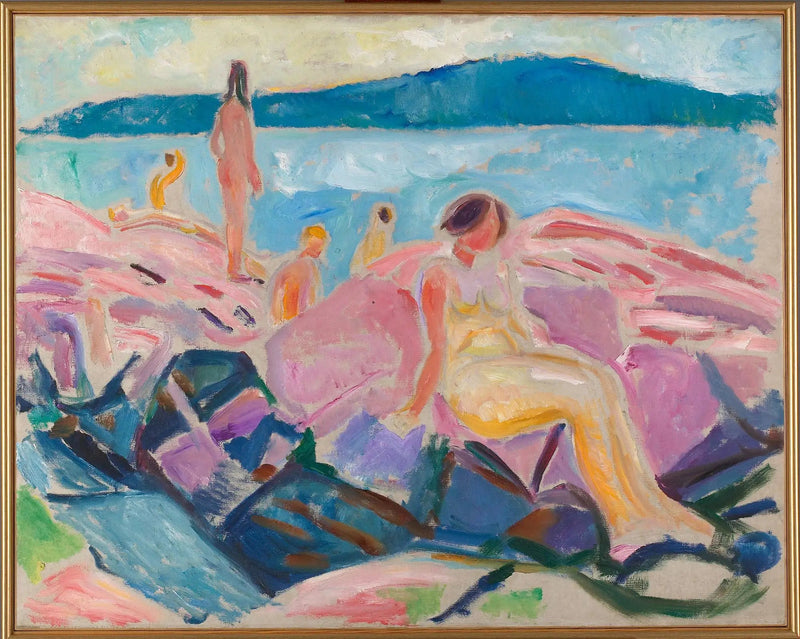 Midt på sommeren - Edvard Munch