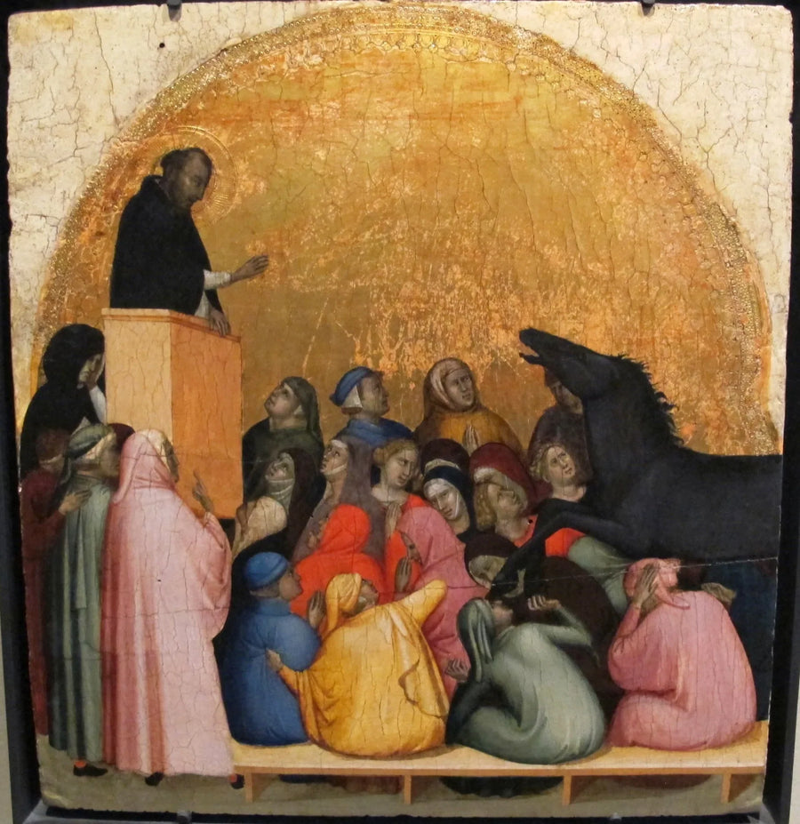 Mirakel af Sankt Peter Martyr - Bernardo Daddi
