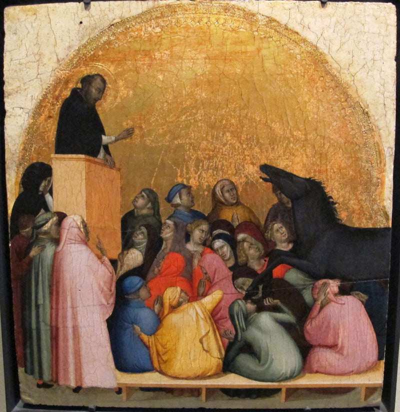 Mirakel af Sankt Peter Martyr - Bernardo Daddi