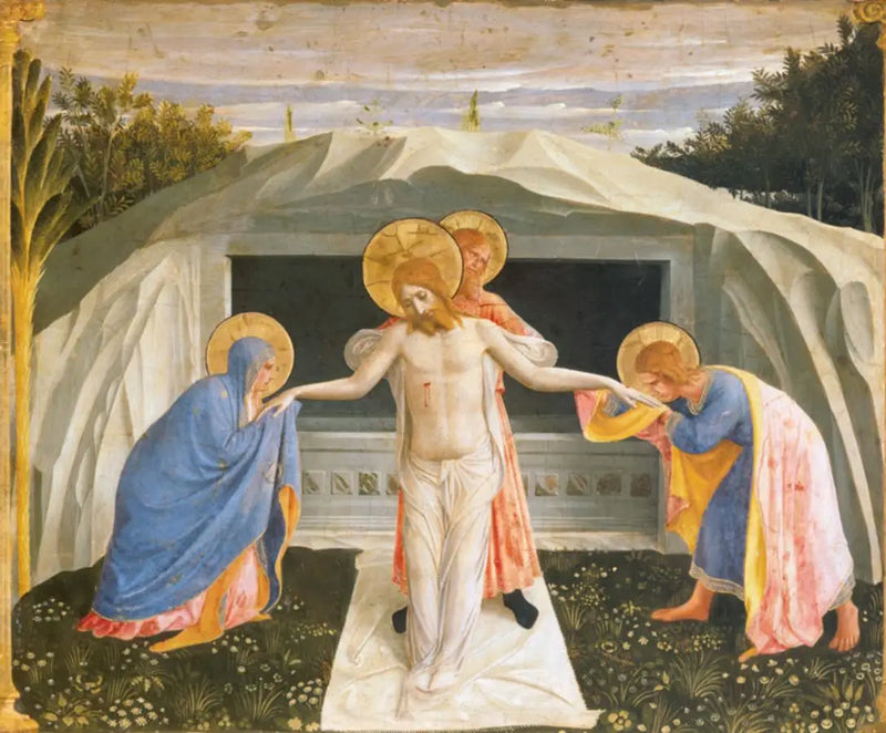 Kristi Gravlæggelse - Fra Angelico