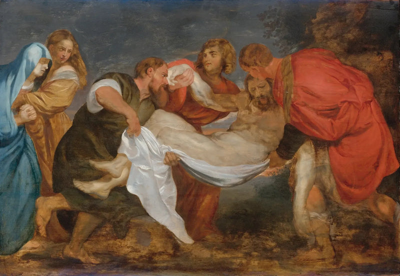 Gravlæggelsen - Peter Paul Rubens