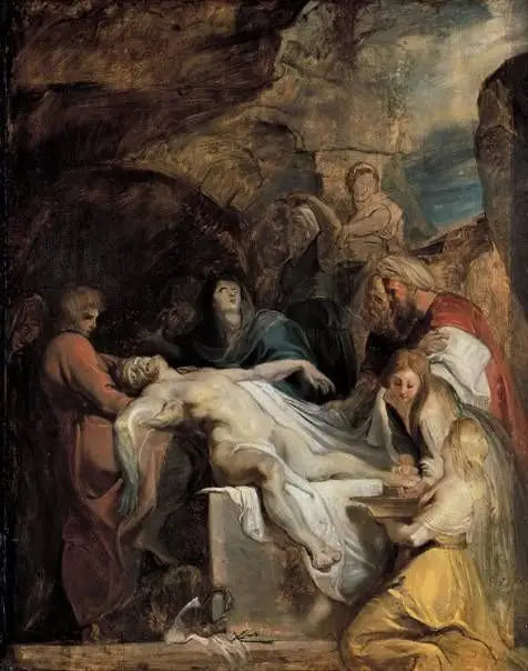 Gravlæggelsen - Peter Paul Rubens