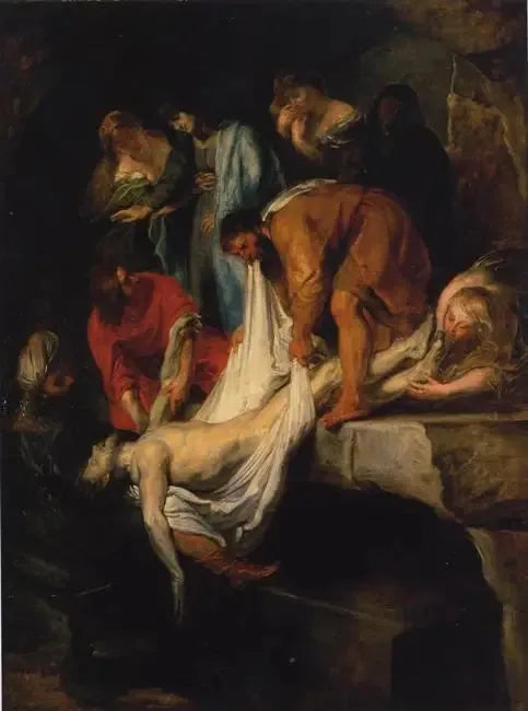 Gravlæggelsen - Peter Paul Rubens