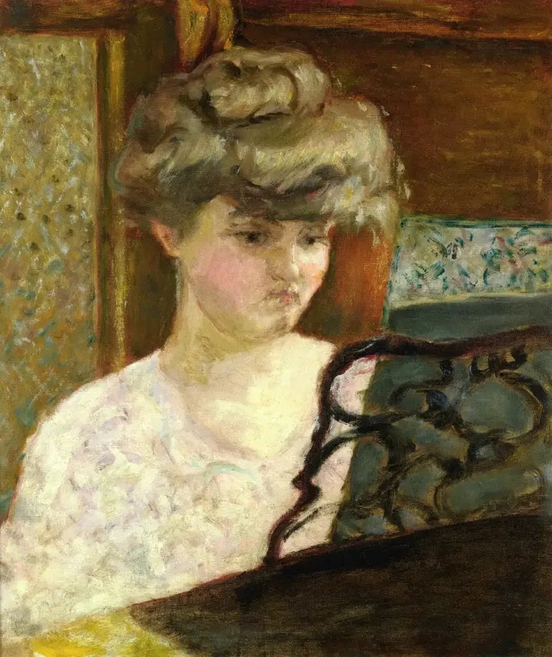Misia ved klaveret - Pierre Bonnard
