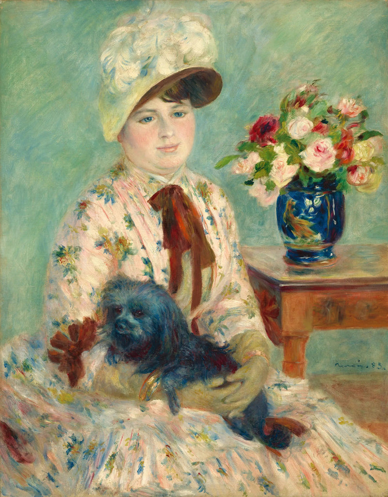 Frøken Charlotte Berthier - Pierre-Auguste Renoir