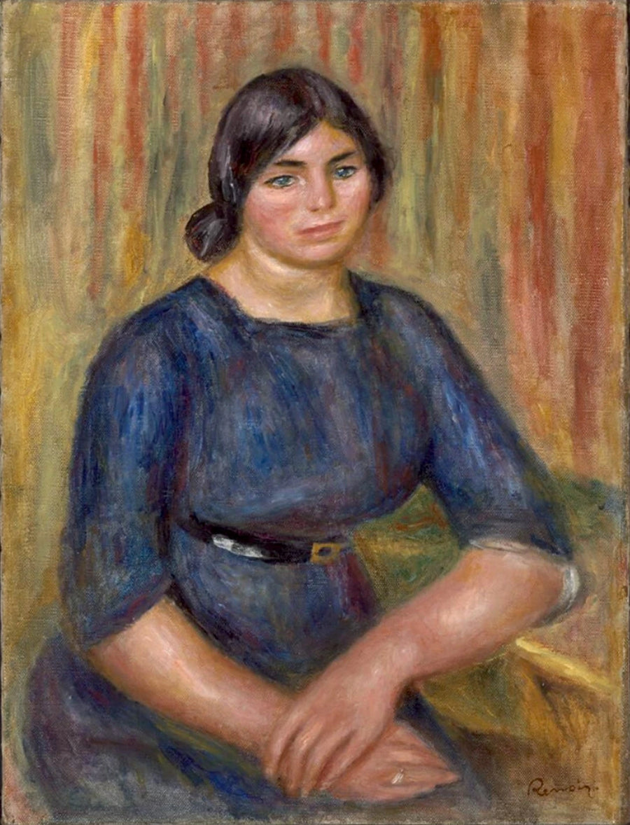 Portræt af frøken Estable - Pierre-Auguste Renoir