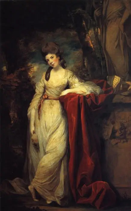 Mme Abington (ca. 1737-1815), som komisk muse - Joshua Reynolds