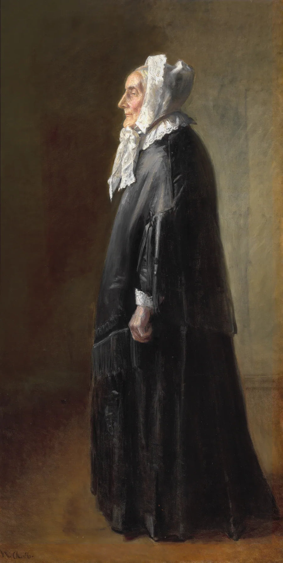 Fru Bründum står lige op i mit ansigt. - Michael Peter Ancher