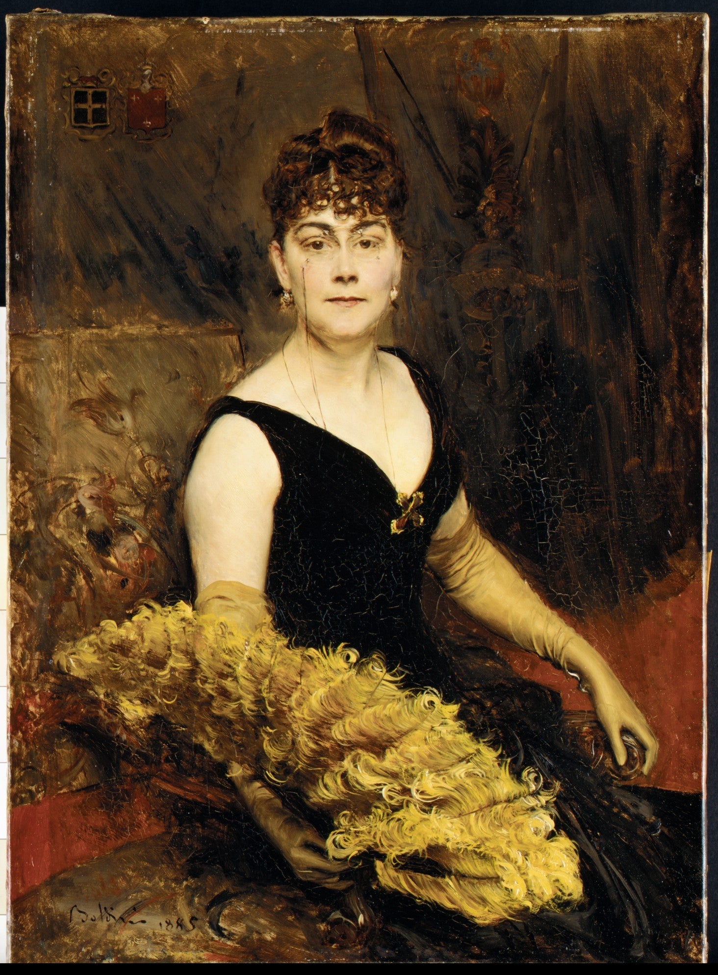 Mme Charles Warren-Cram (Ella Brooks Carter 1846–1896) - Giovanni Boldini - Alpha Reproduction