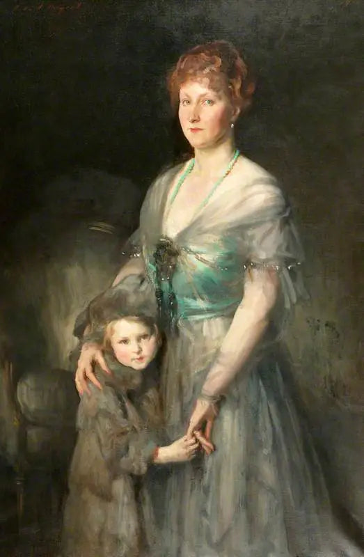 Fru Duxbury og hendes datter - John Singer Sargent