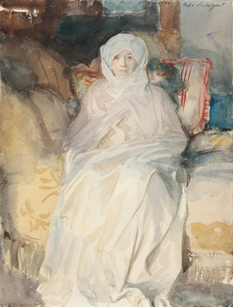 Fru Gardner i hvidt - John Singer Sargent