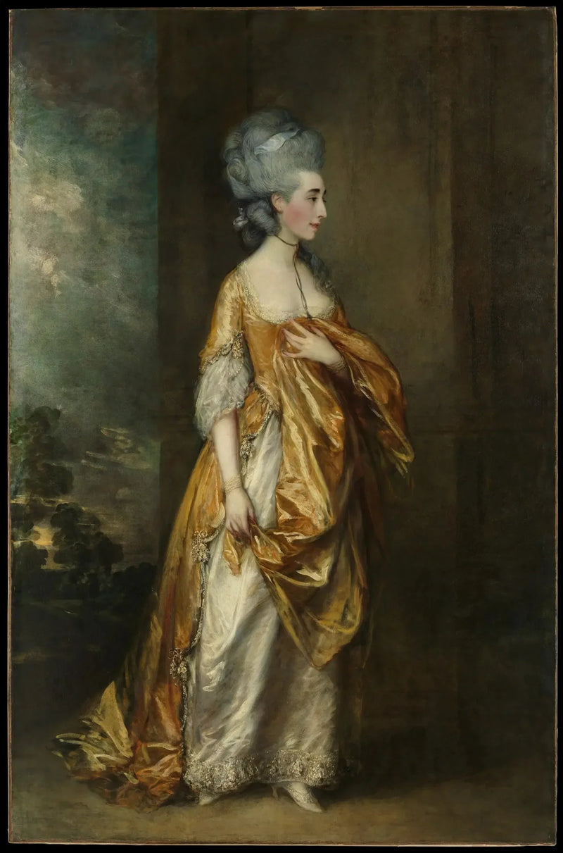 Fru Grace Dalrymple Elliott (1754 ?–1823) - Thomas Gainsborough