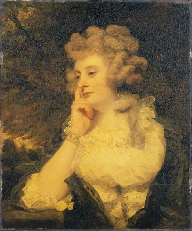 Fru Jane Braddyll - Joshua Reynolds