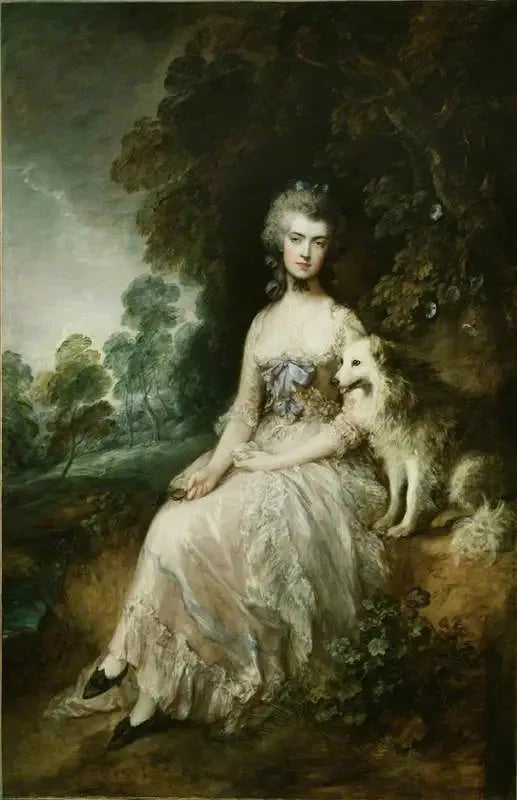 Fru Mary Robinson (Perdita) - Thomas Gainsborough