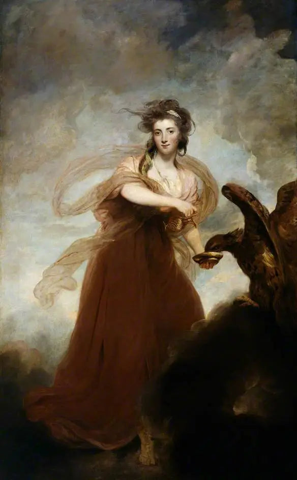 Mme Musters i rollen som Hebe - Joshua Reynolds