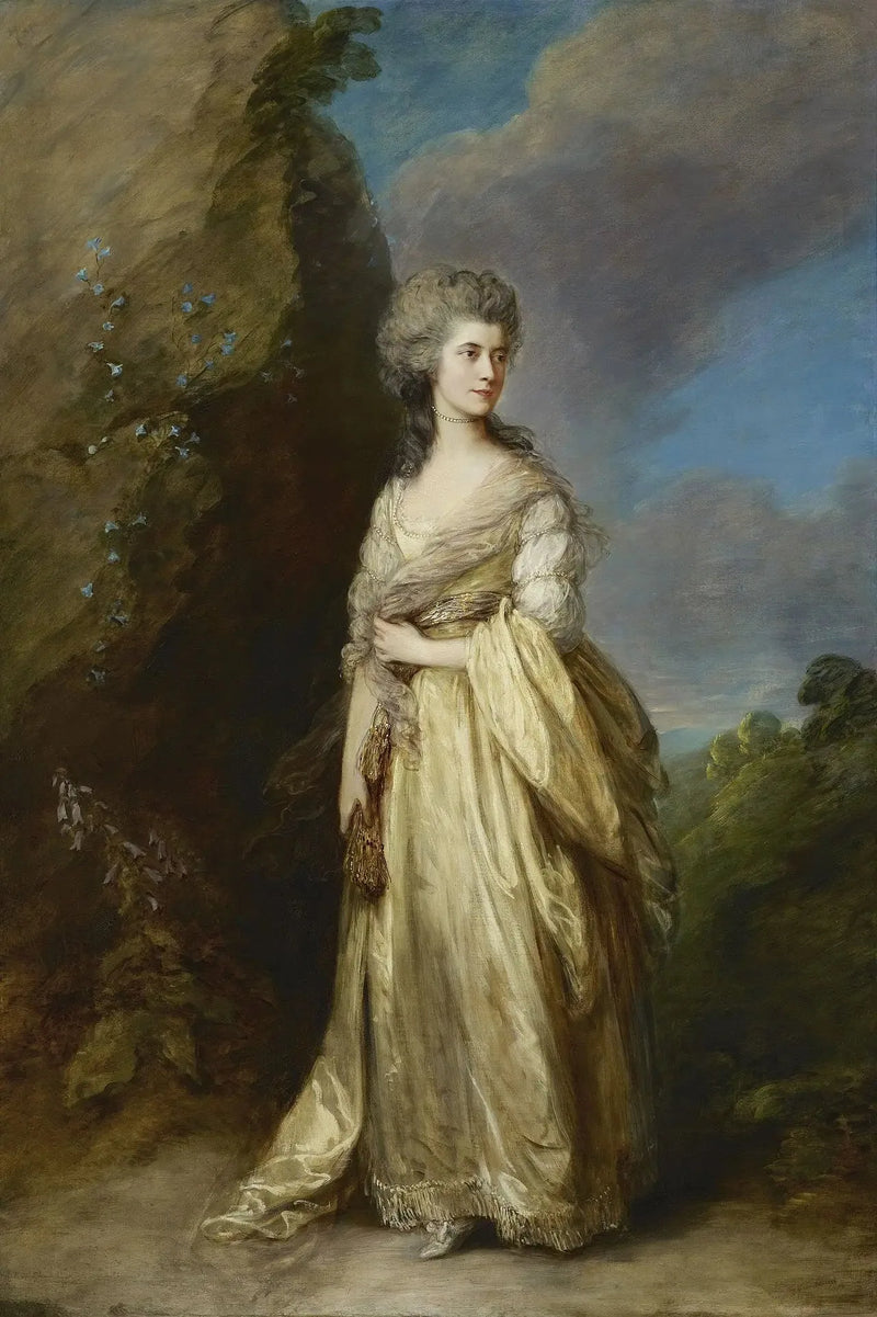 Fru Peter William Baker - Thomas Gainsborough
