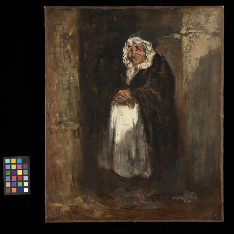 Mme Pipelet, la concierge - Honoré Daumier