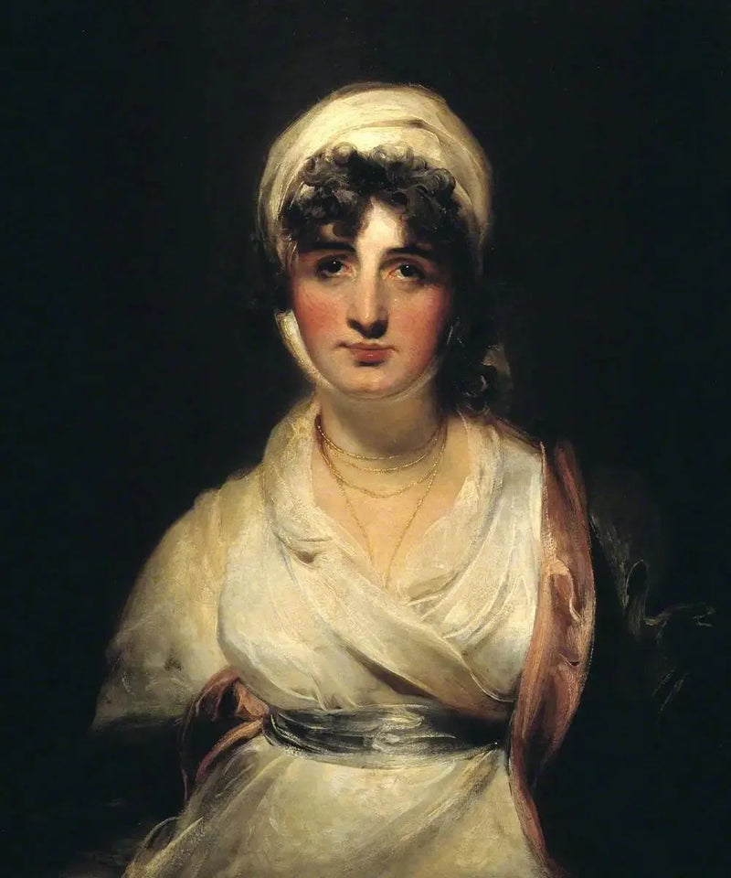 Mme Siddons, ? i rollen som Mme Haller i « Den Fremmede » - Thomas Lawrence