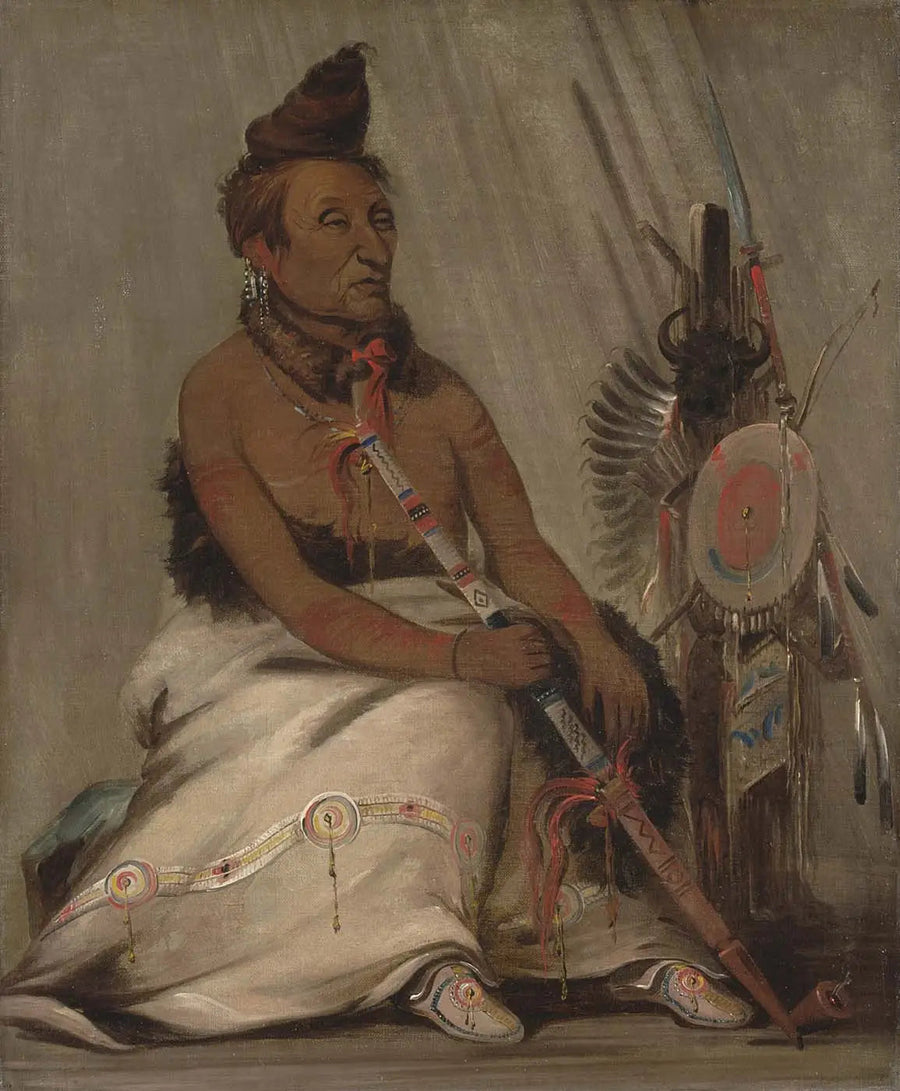 Mocassin noir, Chef - George Catlin