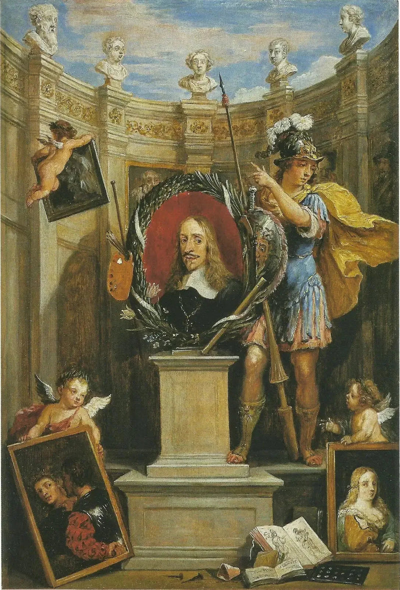 Model til Theatrum Pictorium - David Teniers den Yngre