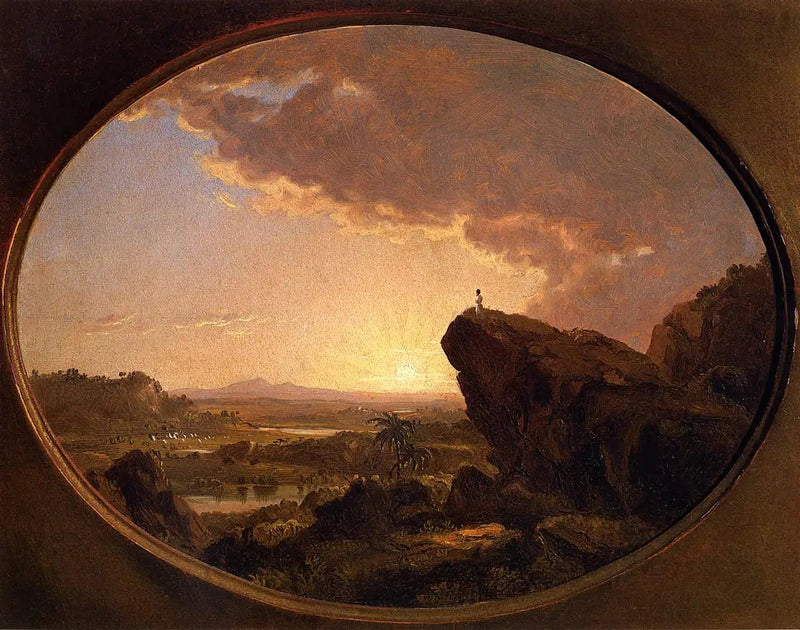 Moses der ser det forjættede land - Frederic Edwin Church
