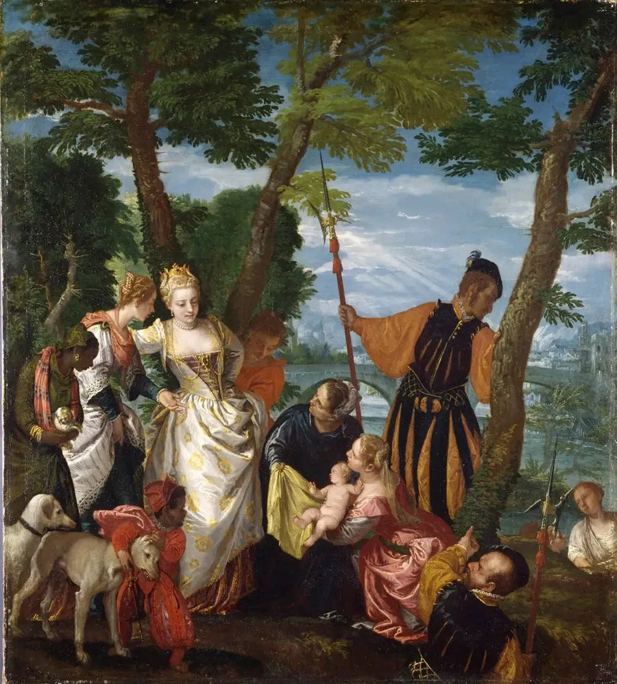 Moses reddet fra vandet - Paul Véronèse