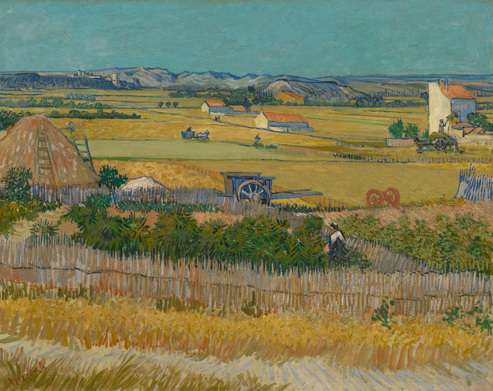 La Moisson à La Crau F412 de Vincent van Gogh, Van Gogh Museum