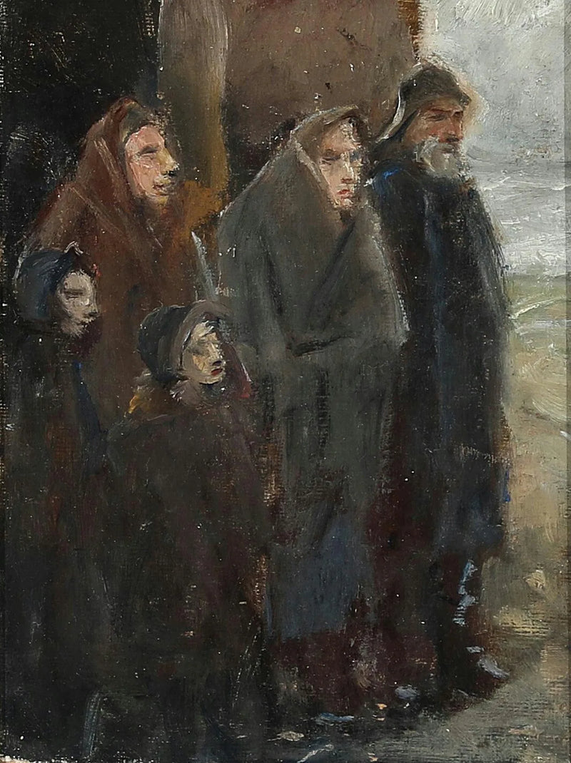 Farlige øjeblikke. Studér. - Michael Peter Ancher