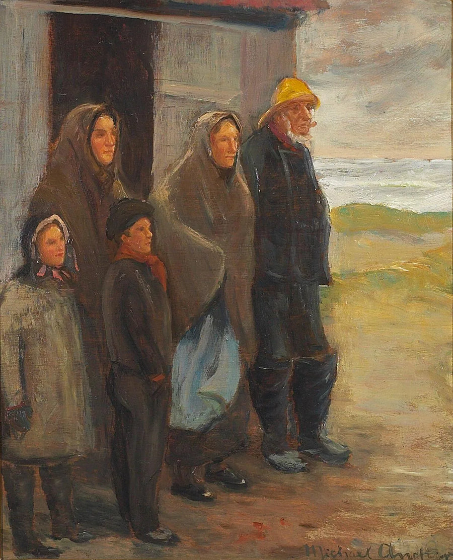 Farefulde øjeblikke. -Michael Peter Ancher