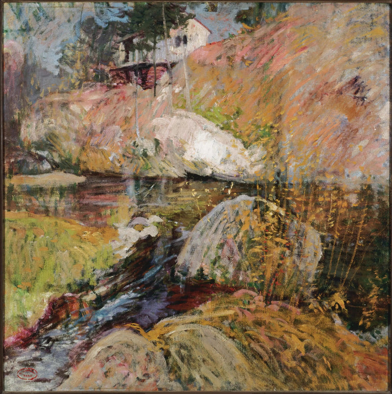 Min sommerstudio - John Henry Twachtman