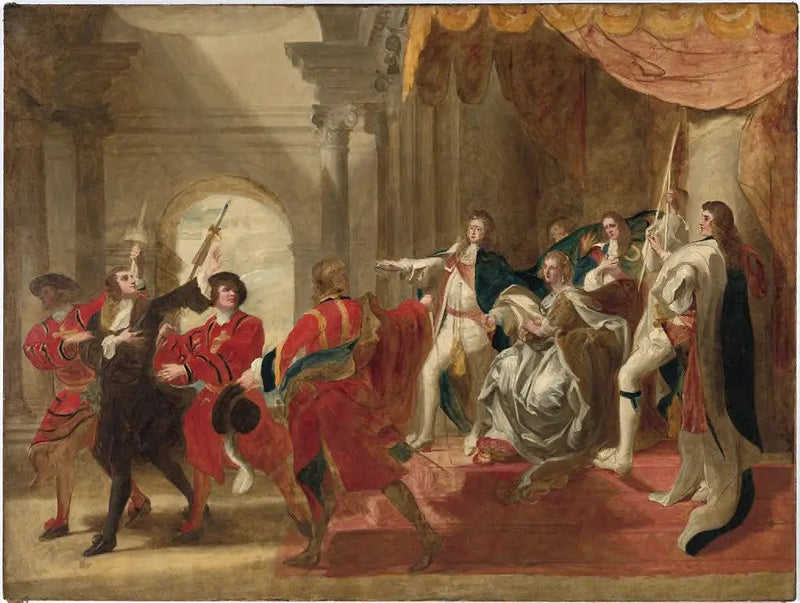 Monmouth foran Jakob II - John Singleton Copley