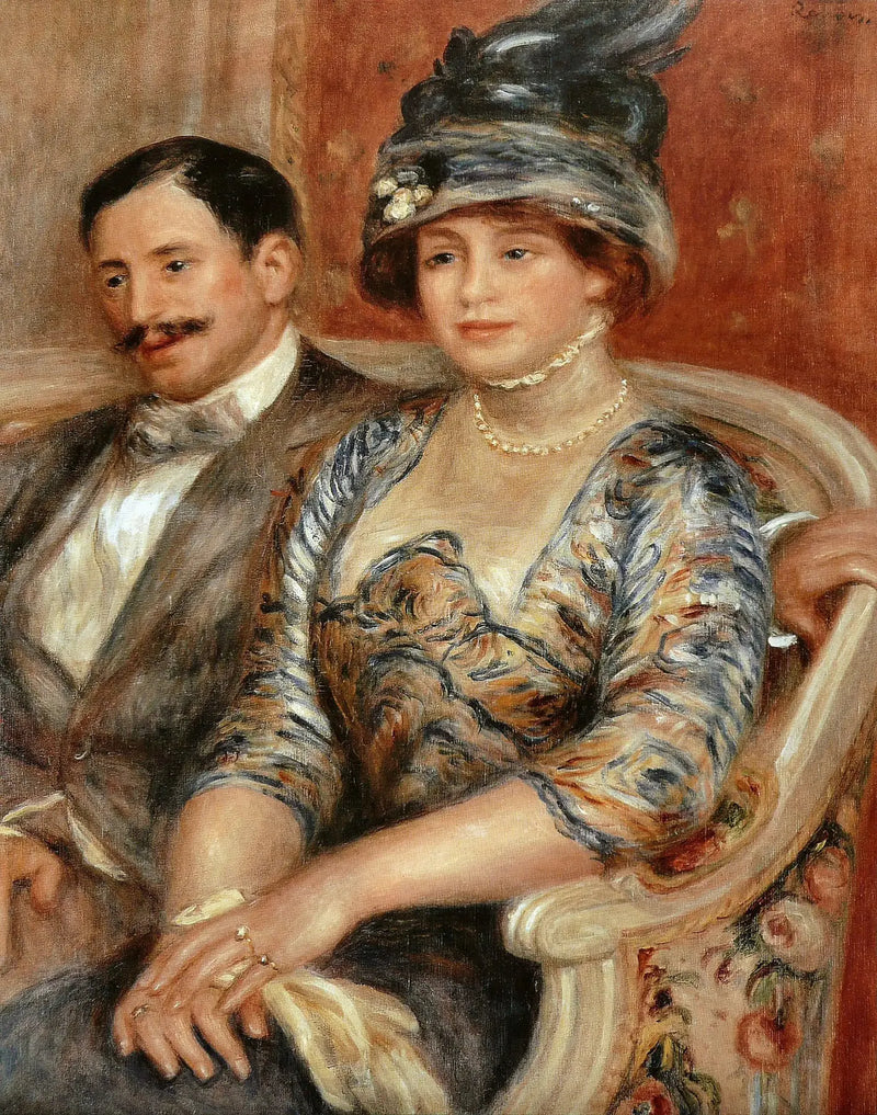 Hr. og Fru Bernheim de Villers - Pierre-Auguste Renoir