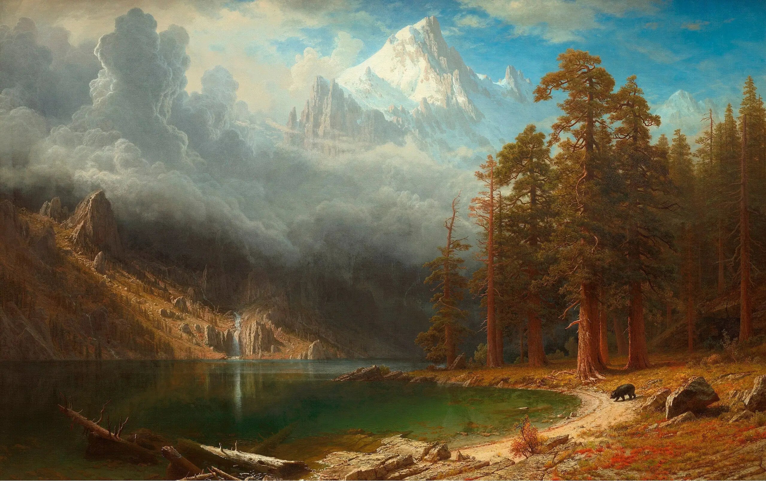 Mont Corcoran - Albert Bierstadt - Alpha Reproduction