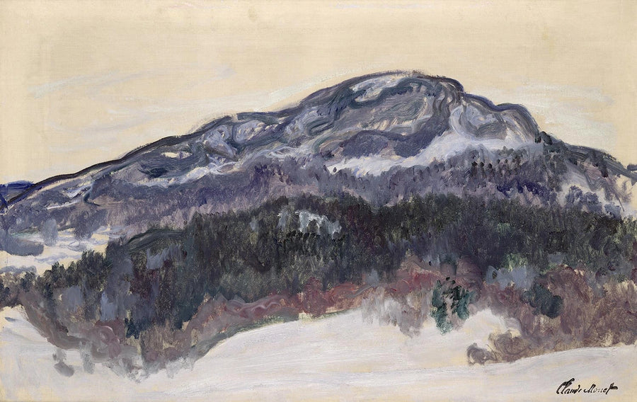 Mont Kolsaas i Norge - Claude Monet