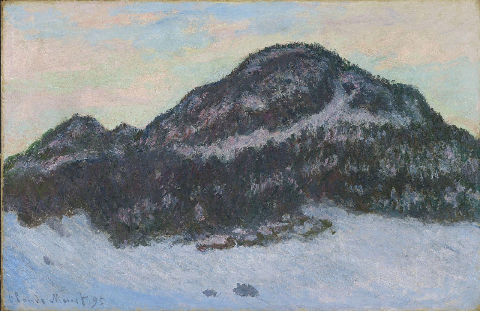 Mount Kolsås, Nasjonalmuseet W1407 - Claude Monet