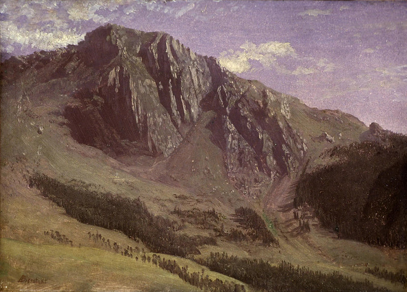 Bjerge - Albert Bierstadt