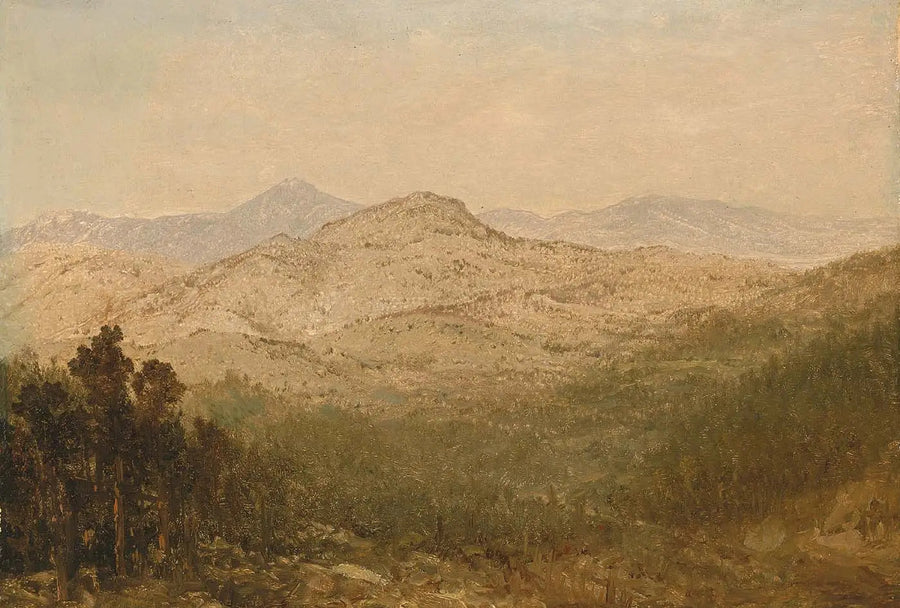 Colorado-bjerge - John Frederick Kensett
