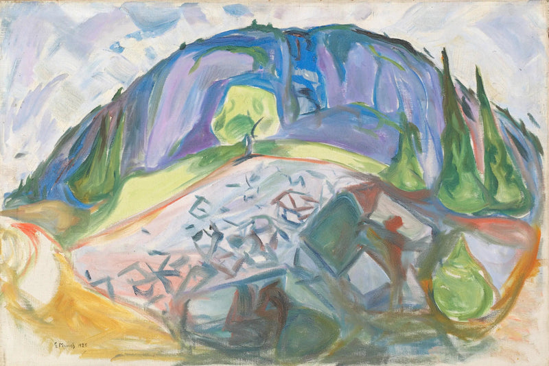 Bjerge - Edvard Munch