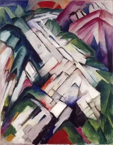bjerge - Franz Marc