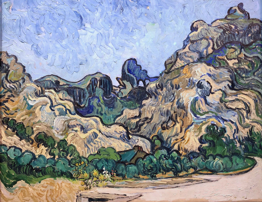 Bjerge i Saint-Rémy - Vincent van Gogh